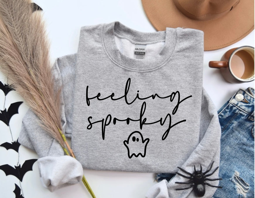 feeling spooky sweatshirt