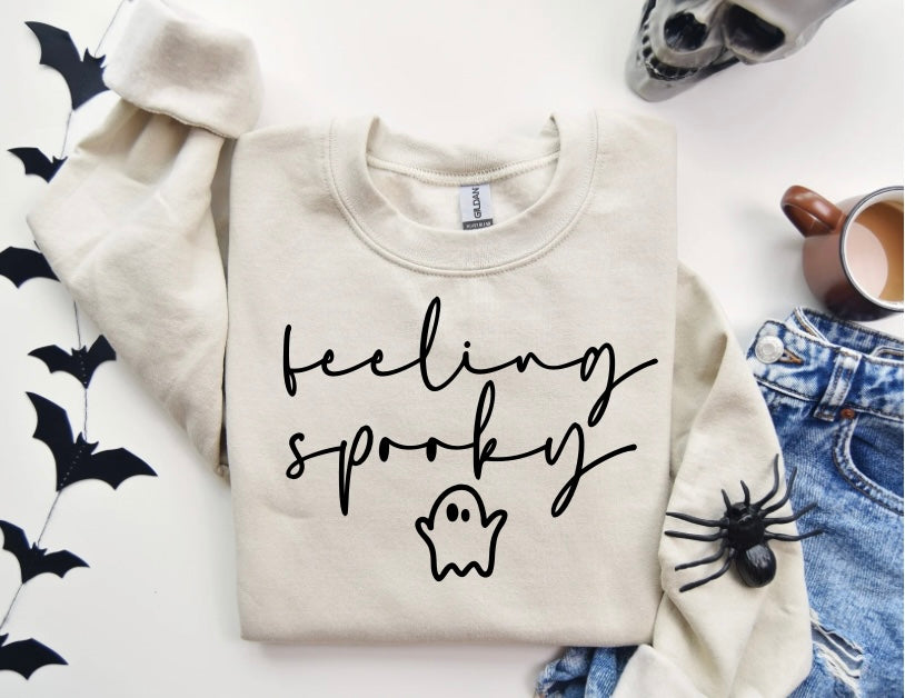 feeling spooky sweatshirt