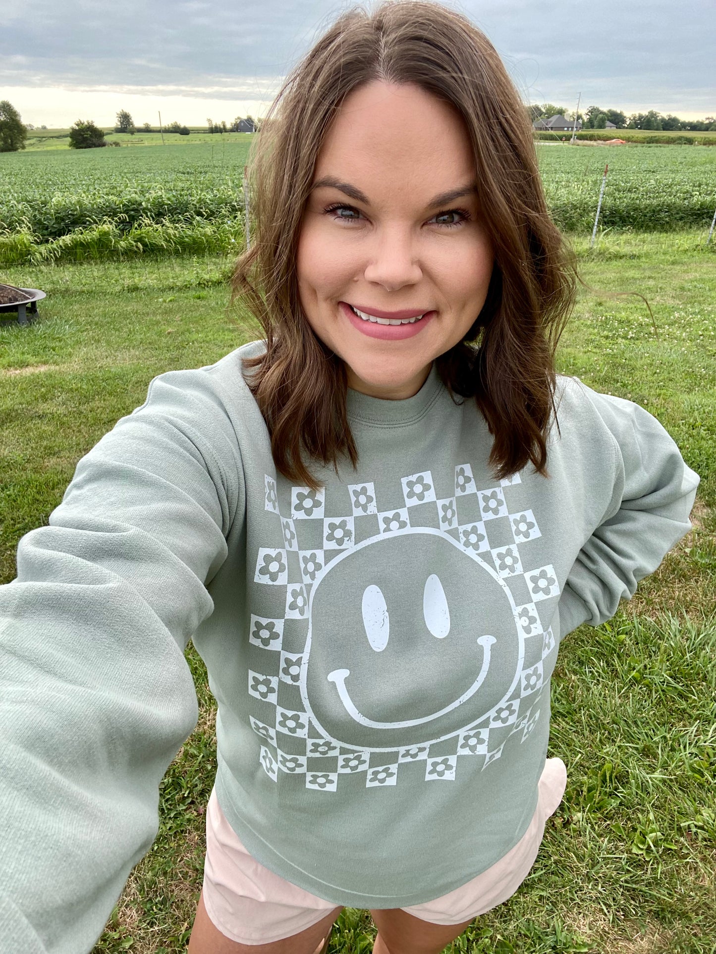 smiley for you tee/ sweatshirt